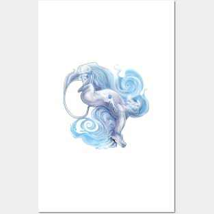 Wind Unicorn Posters and Art